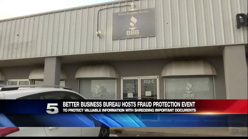 Better Business Bureau reminds consumers to shred documents that contain sensitive information