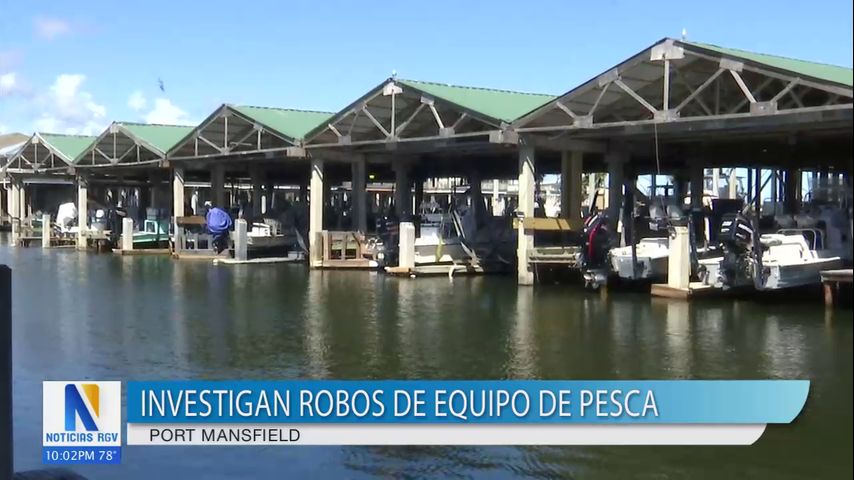 Policía de Port Mainsfield pide ayuda al público en investigación de robos de equipo de pesca