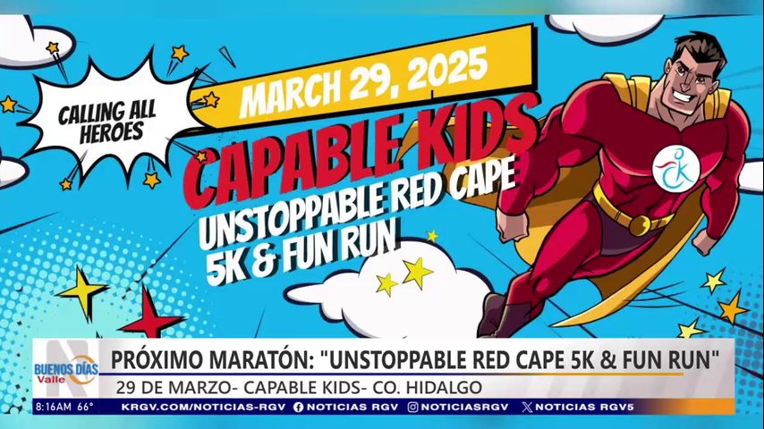 Fundación de niños organiza una carrera 5K en el condado Hidalgo