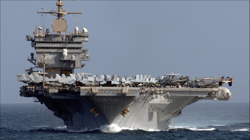 2 injured airlifted after US Navy ship collision