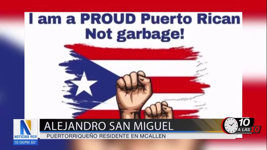 Comunidad puertorriqueña reacciona ante controversia de comentarios