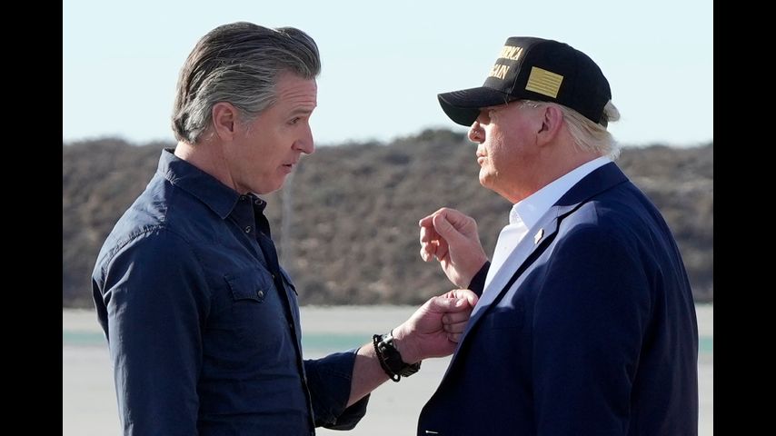 Standoff with troops in Los Angeles reignites old feud as Newsom resists Trump's immigration raids