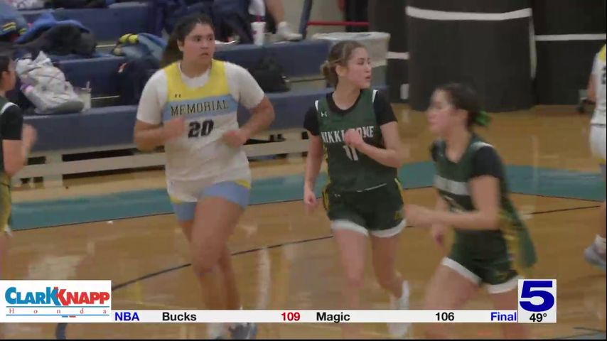 McAllen Memorial girls basketball win a close one against Rowe, Rowe boys defeat Mustangs