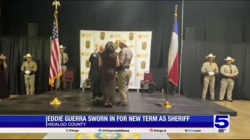 Hidalgo County Sheriff Eddie Guerra sworn in for new term