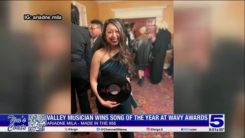 Made in the 956: Valley musician wins Song of the Year at Wavy Awards