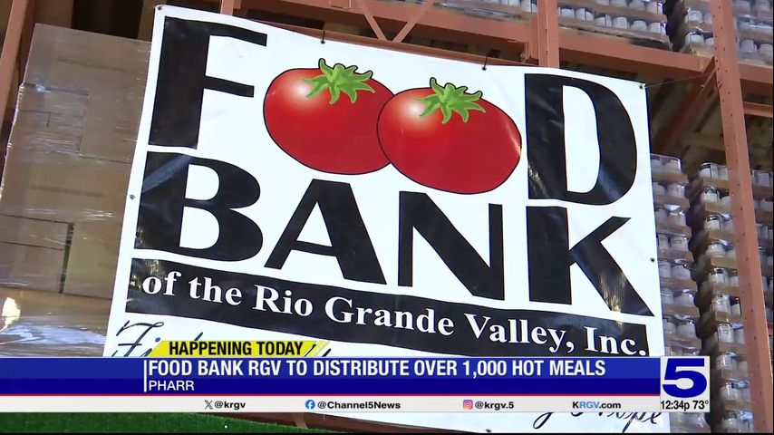 Food Bank of the RGV distributes over 136,000 pounds of food in Pharr