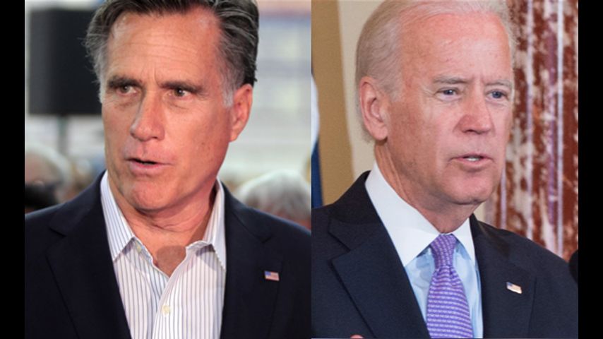 Biden encourages Romney to consider Senate run in Utah