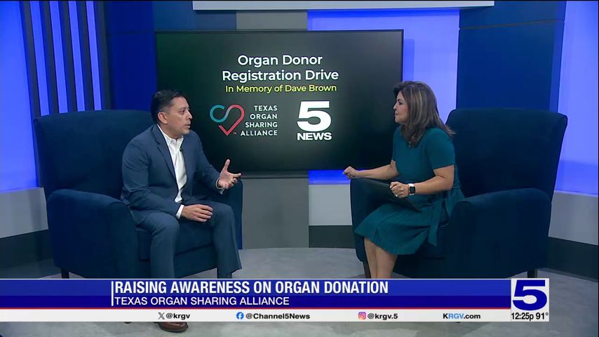 Channel 5 News, TOSA team up to hold organ donor registration drive