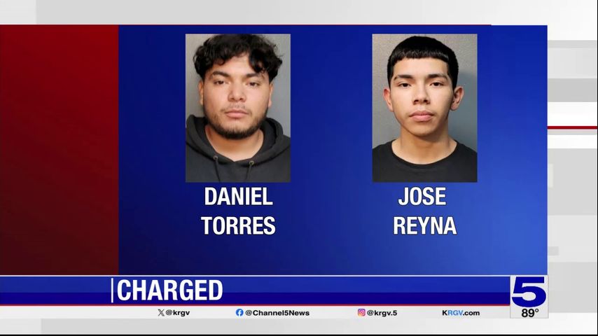 Two teens charged in connection with stolen vehicle in Brownsville
