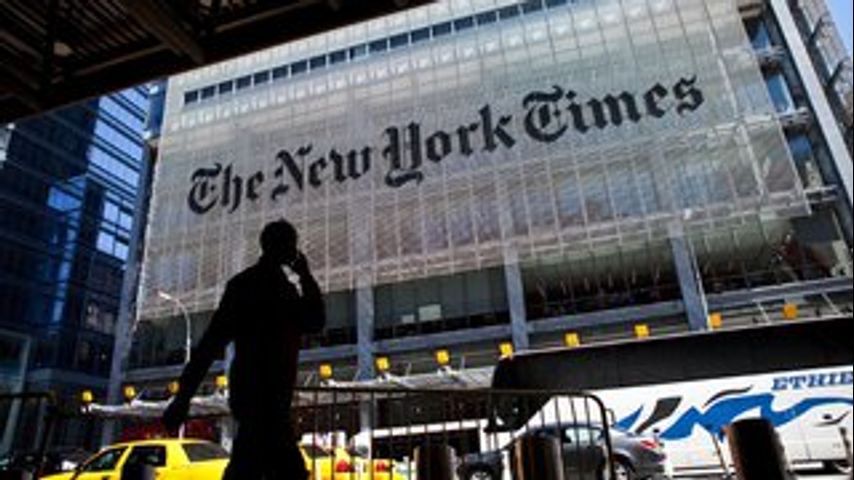 New York Times sues FBI to get notes of Comey-Trump talks