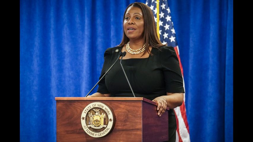 Justice Department subpoenas New York AG James as it investigates whether she violated Trump rights
