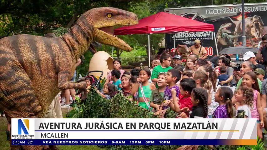 Jurassic RGV llega a la Quinta Mazatlán en McAllen