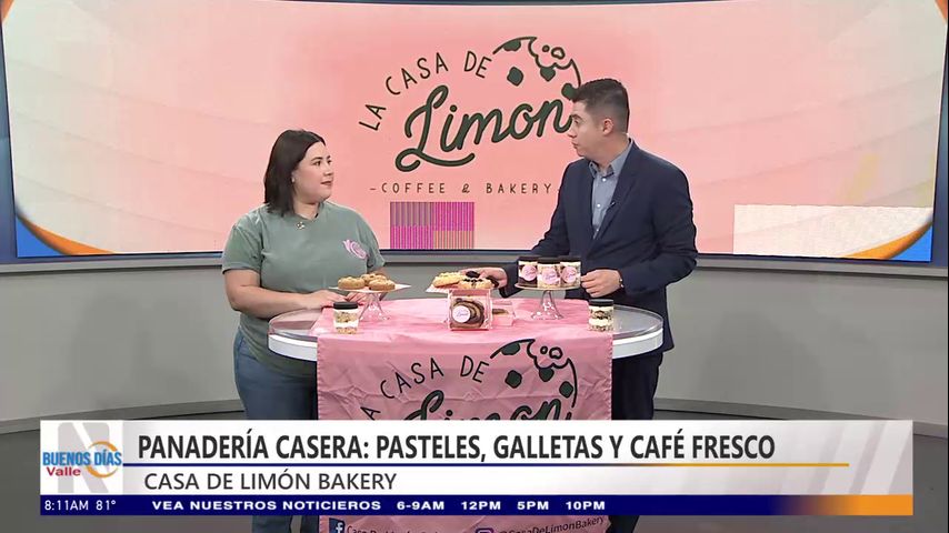 Panadería ofrece pasteles y galletas personalizadas a domicilio