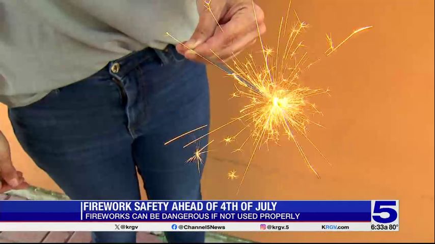 Firework safety tips ahead of 4th of July