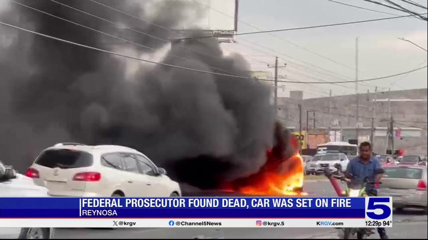 Mexican federal prosecutor found dead in Reynosa