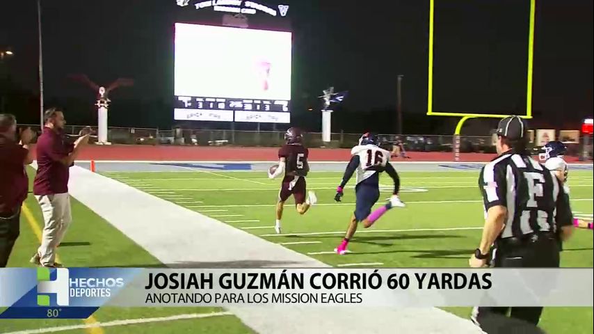 Jugada de la semana nueve: Josiah Guzman