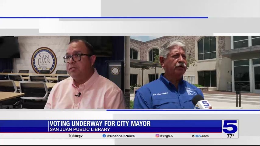 Unofficial election results show incumbent Mario Garza ahead in San Juan mayoral race