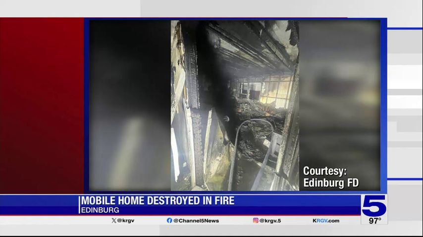 Man credits smoke alarm installed by Edinburg firefighters for saving his life in house fire