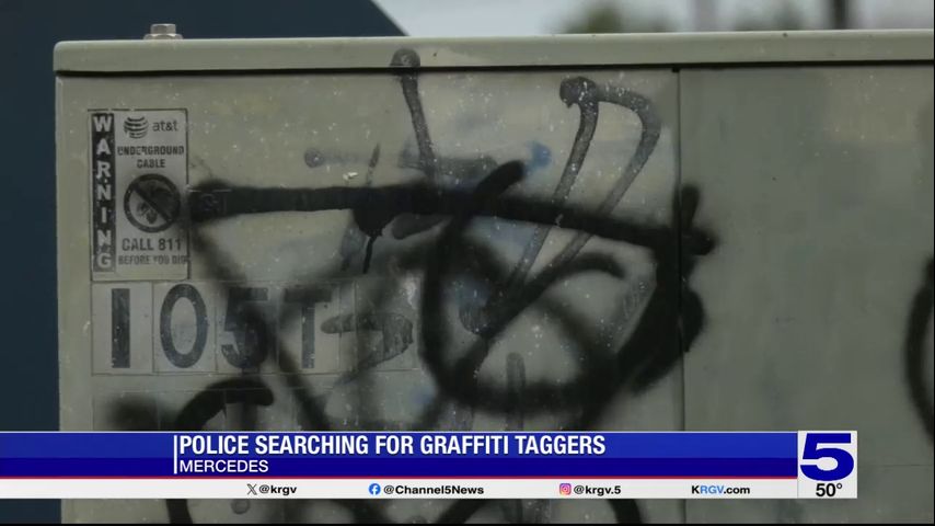 Mercedes police see increase in reports of graffiti