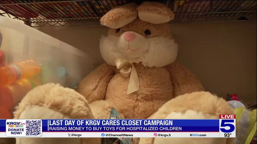 KRGV Cares Closet raises more than $11,000 to purchase toys for hospitalized children