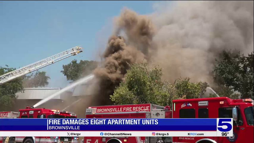 American Red Cross helping 6 families affected by fire at Brownsville apartment complex