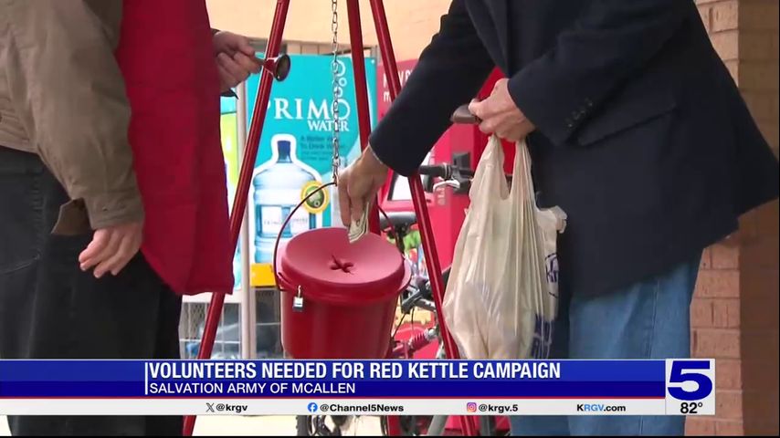 McAllen Salvation Army seeking volunteers for annual red kettle campaign