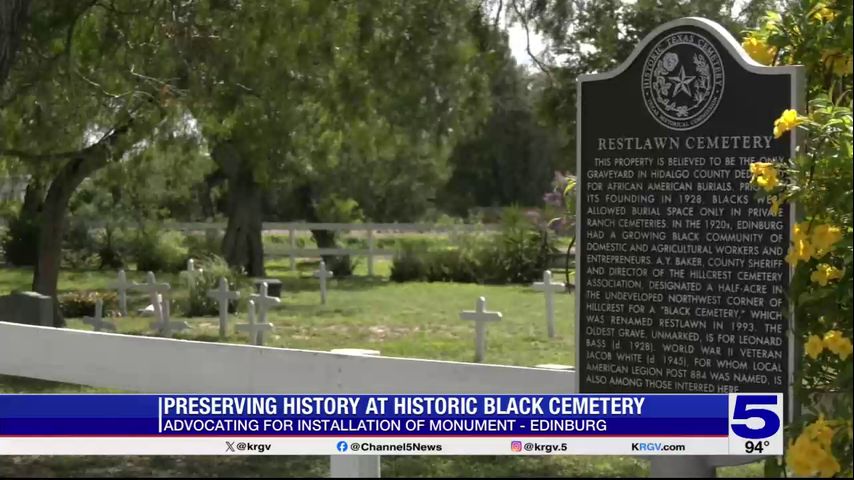 Valley non-profit advocating for monument at historic Black cemetery in Edinburg