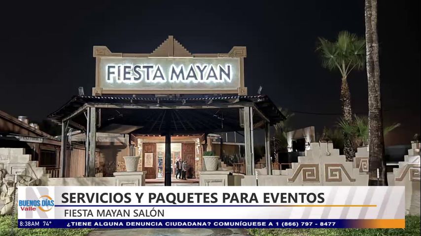 Servicios y paquetes para diferentes eventos