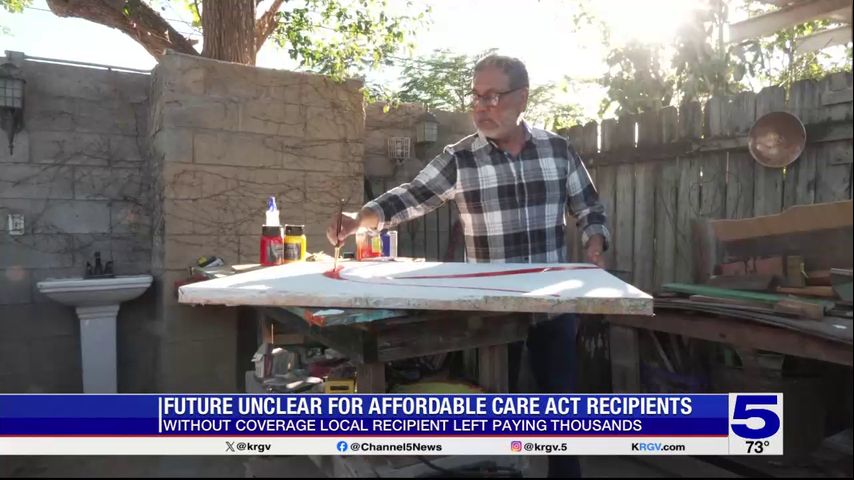 Brownsville ACA recipient reacts to expiring health care tax credits