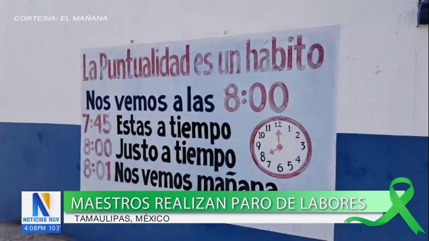 Escuelas En Reynosa Permanecen Cerradas Tras Paro Indefinido De Maestros