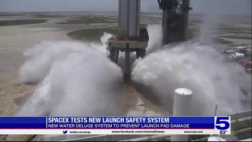 SpaceX tests new launch safety system
