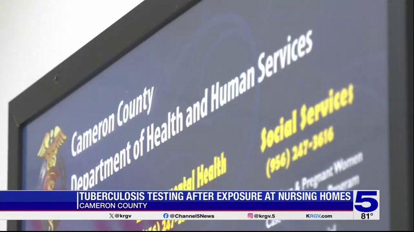 Cameron County conducts tuberculosis testing following exposure at Harlingen nursing homes