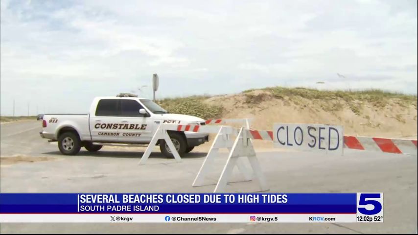 Cameron County announces temporary beach closures