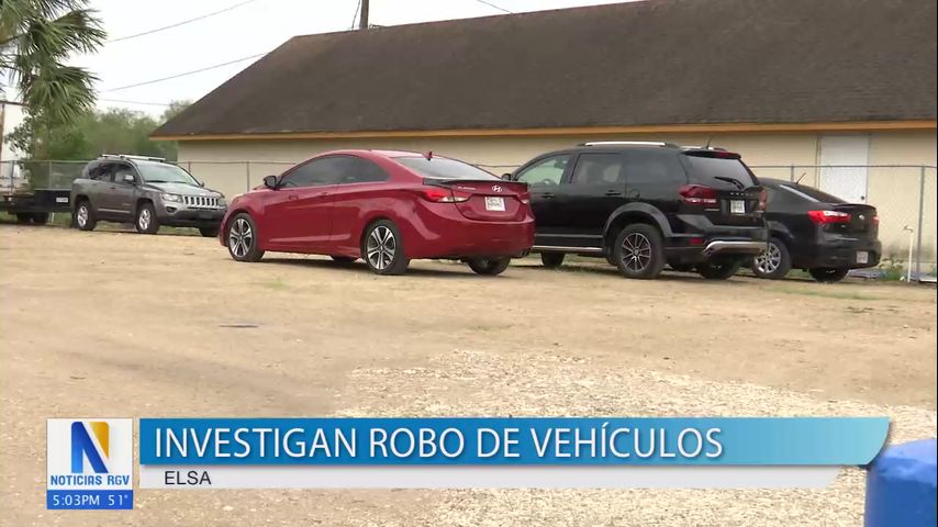 Policía investiga robo de autos en concesionario de Elsa