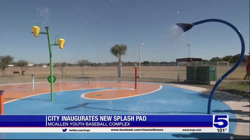 City of McAllen inaugurates new splash pad