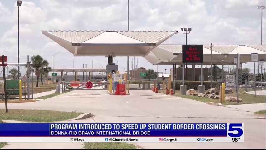 Rio Bravo pilot program prioritizing border crossings for students