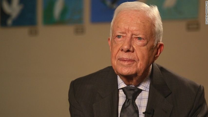 Former President Jimmy Carter taken to hospital 'as a precaution'
