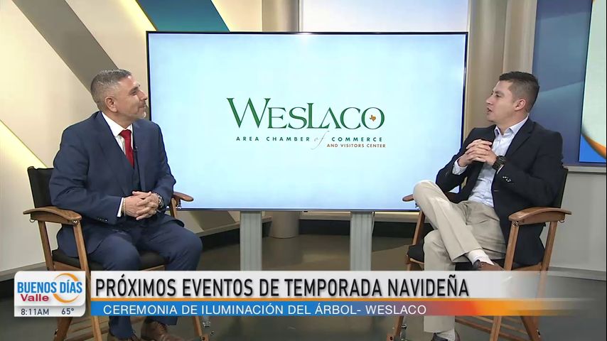 Weslaco invita a la comunidad a los próximos eventos de temporada navideña