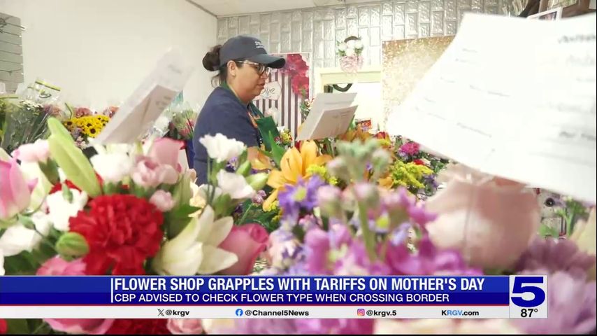Valley flower shop grapples with tariffs on Mother's Day