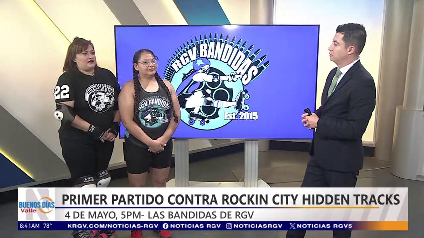 Primer partido de temporada del equipo de patinaje de RGV