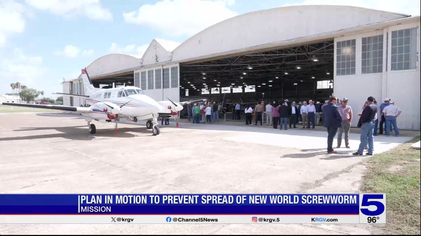 Facility in Hidalgo County will help combat screwworm outbreak in Mexico, USDA says