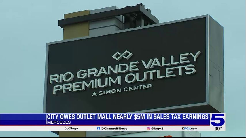 City of Mercedes owes outlet mall nearly $5 million in sales tax revenue
