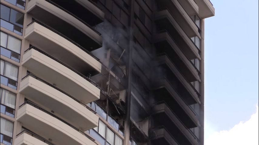 3 killed in fire at Honolulu high-rise apartment