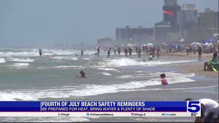 Valley residents reminded to practice beach safety during holiday weekend