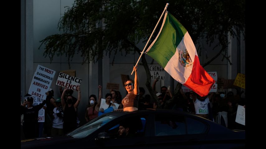 Nationwide protests against immigration raids escalate, leading to arrests and curfews