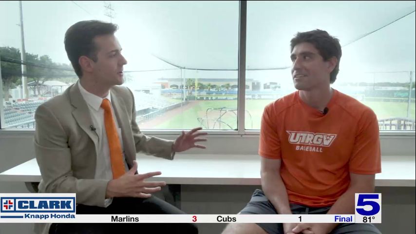 Sit-down interview with UTRGV baseball's Steven Lancia ahead of conference tournament