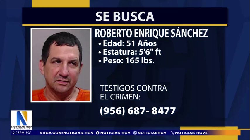 Policía de McAllen busca a hombre acusado de agredir a una joven de 15 años