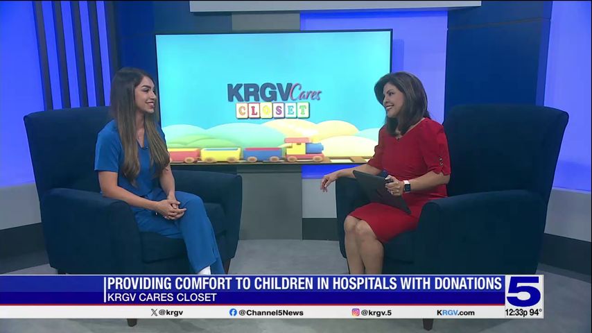 KRGV Cares Closet provides comfort to children in hospitals through donations
