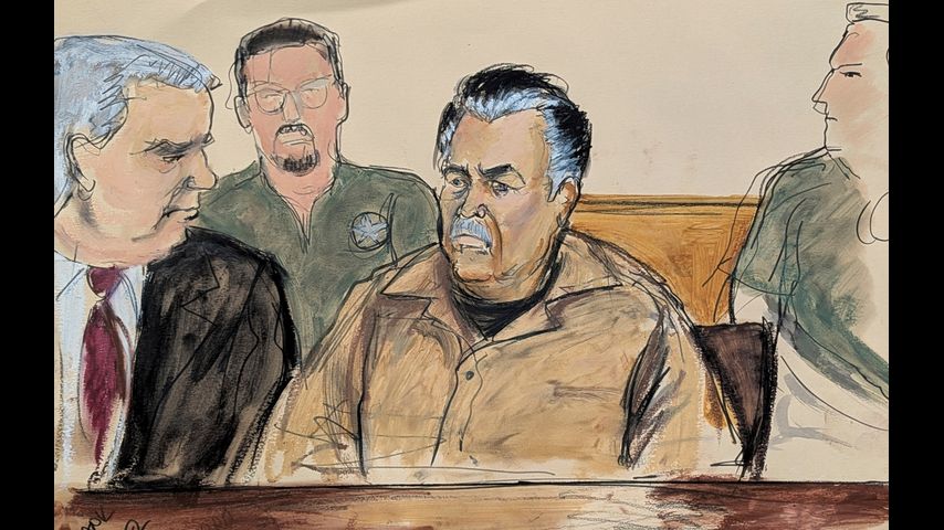 Mexican cartel leader 'El Mayo' Zambada makes court appearance in his US drug trafficking case