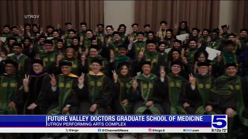 UTRGV School of Medicine commencement ceremony celebrates class of 2025